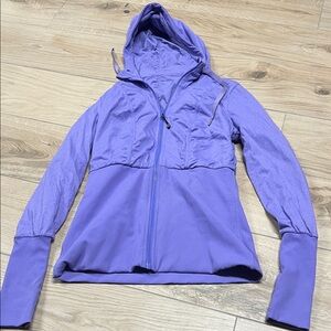 lululemon athletica Purple Zip-Up reversable jacket